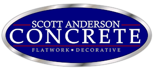 Commercial & residential concrete flatwork; epoxy coating; decorative, stamped & 
stained concrete; cement design & repair - Scott Anderson Concrete serving West Michigan.
